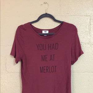 Small Old Navy Maroon Shirt